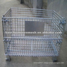 Foldable metal mesh boxes with reasonable price in store